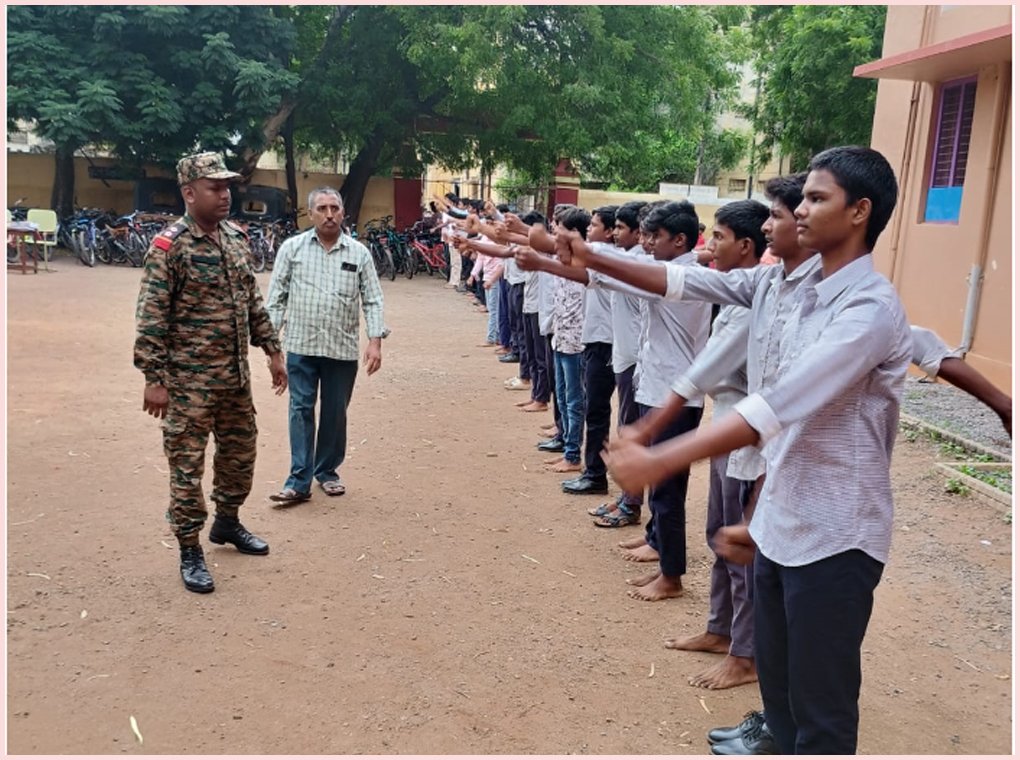 NCC ENROLLEMENT AT OUR SCHOOL
